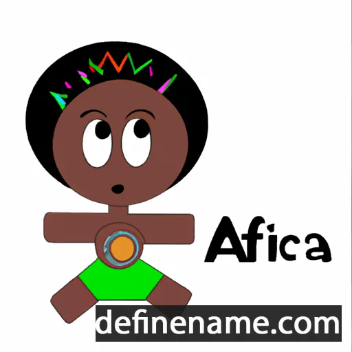 Àfrica cartoon