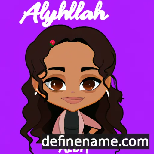 Aaliyah cartoon