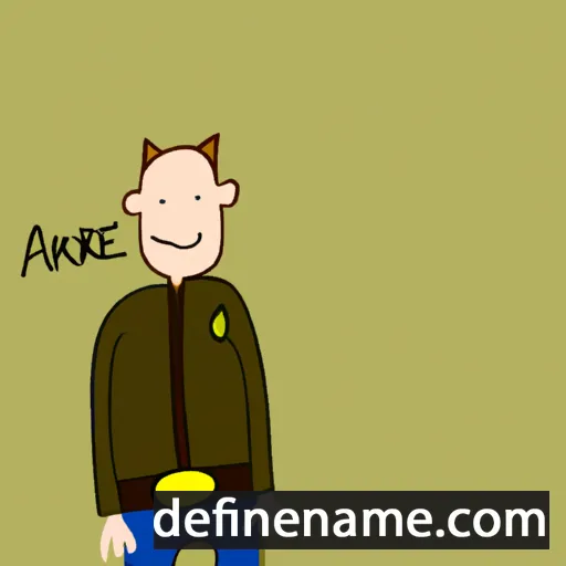 cartoon of the name Aarne