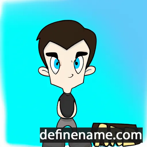 cartoon of the name Aarre