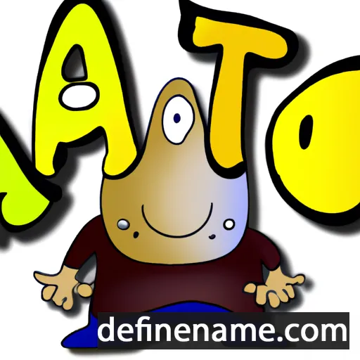 cartoon of the name Aatto