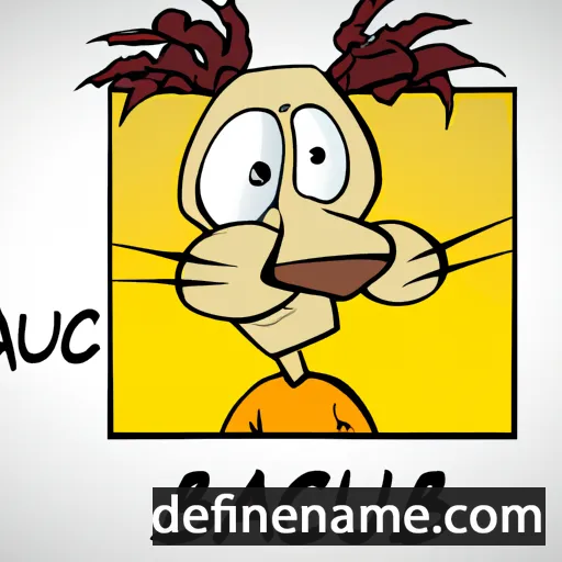 cartoon of the name Abacuc