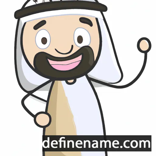 cartoon of the name Abd al-Rashid