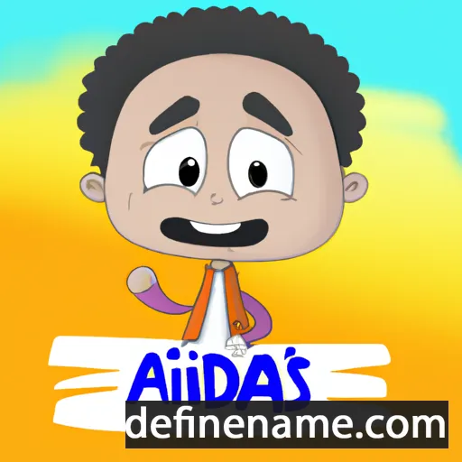 cartoon of the name Abdias