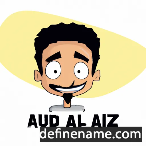 cartoon of the name Abdulaziz