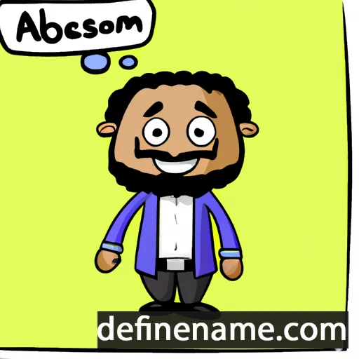 Abessalom cartoon