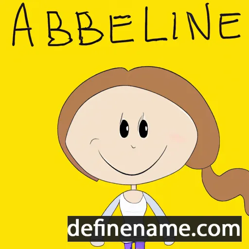 cartoon of the name Abilene