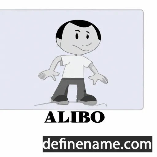 cartoon of the name Abilio