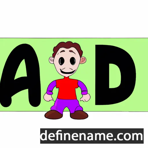 cartoon of the name Adad