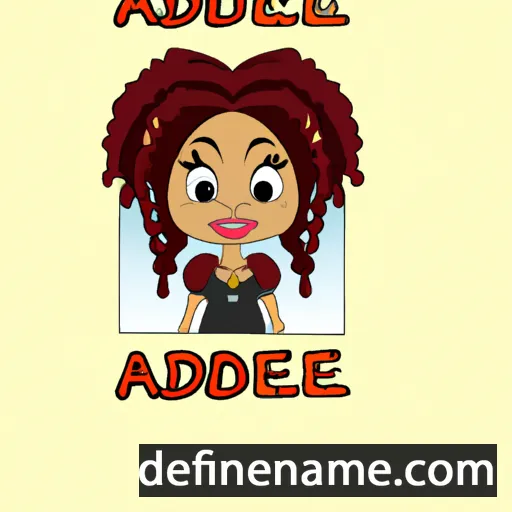 cartoon of the name Adaeze