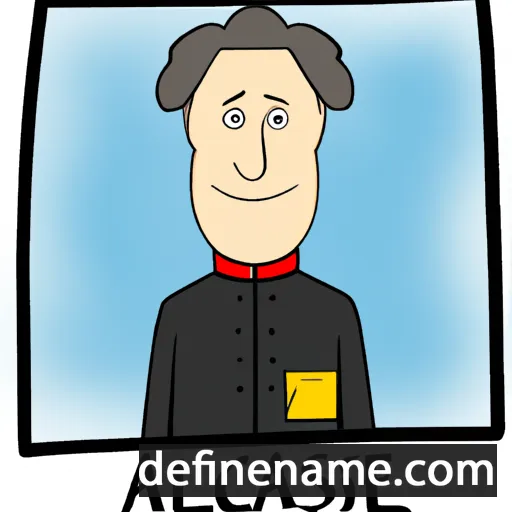 cartoon of the name Adalbert