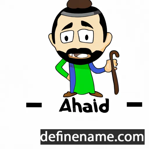 cartoon of the name Adalhaid