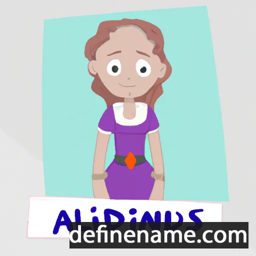 cartoon of the name Adalindis