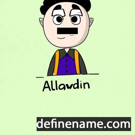 Adalwin cartoon