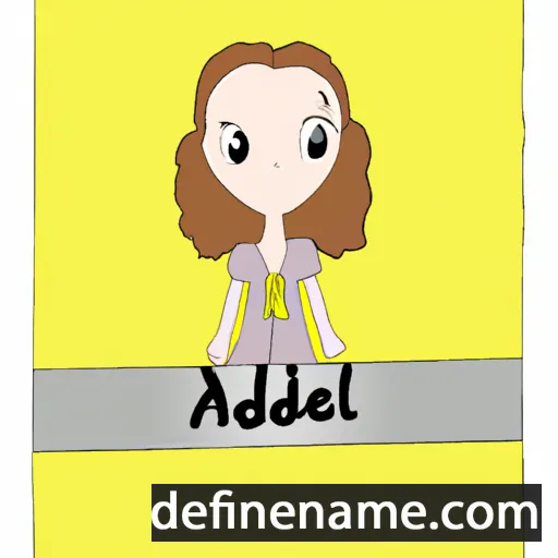 Adélaïde cartoon