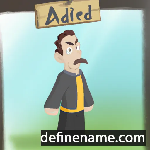 cartoon of the name Adélard