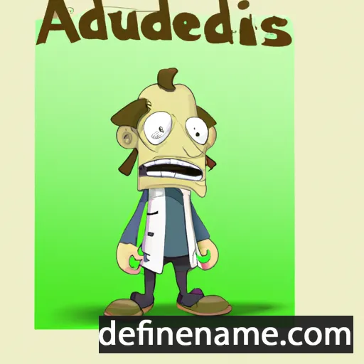 cartoon of the name Adelgundis