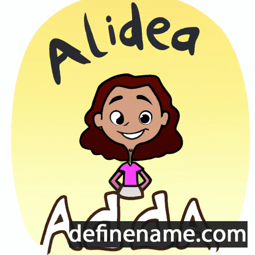 Adelia cartoon