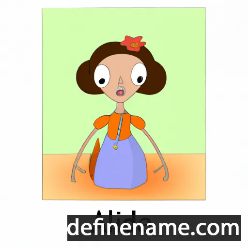 cartoon of the name Adelita