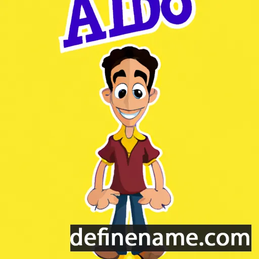 cartoon of the name Adelmo