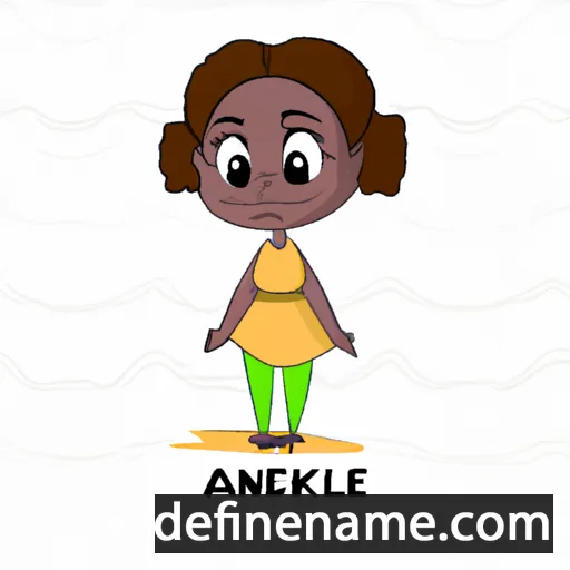 cartoon of the name Adenike