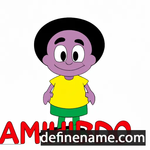 cartoon of the name Adhiambo