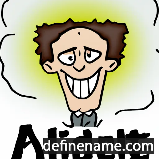 cartoon of the name Adilet