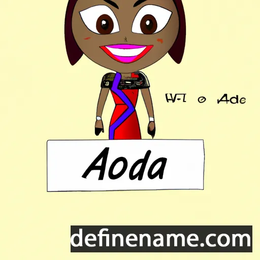 Adjoa cartoon