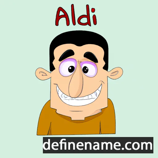 cartoon of the name Adlai