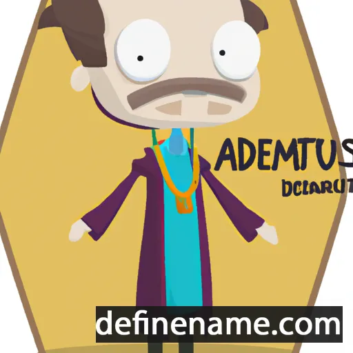 cartoon of the name Admetus