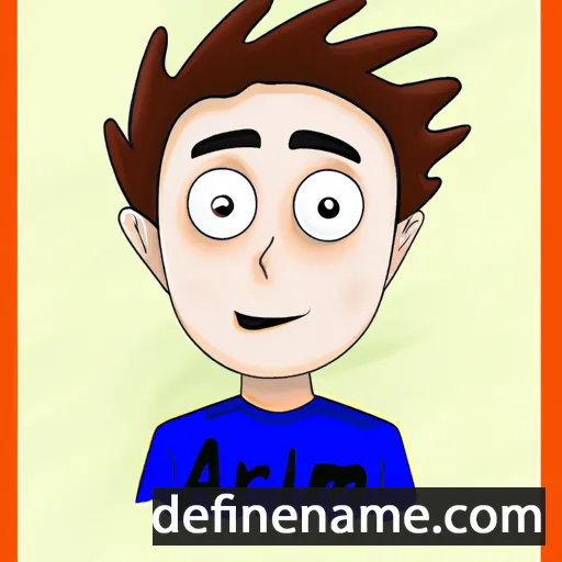 cartoon of the name Admir