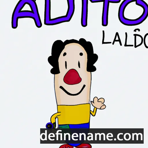 cartoon of the name Adolfito