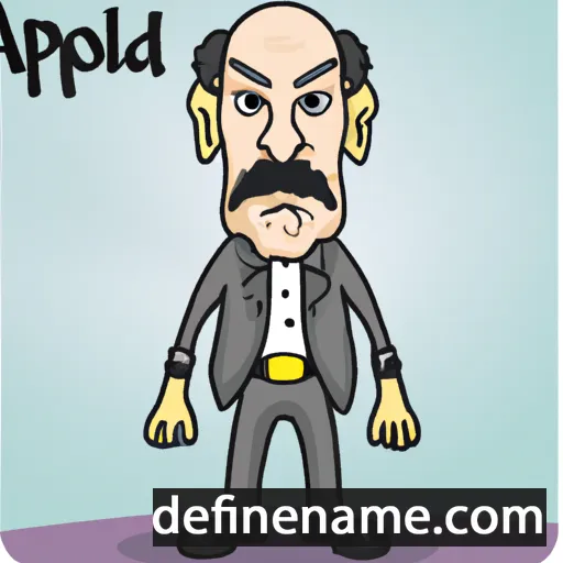 cartoon of the name Adolph