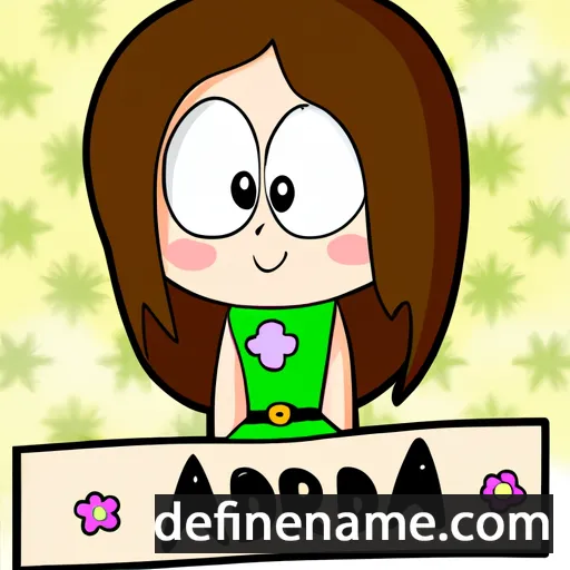 cartoon of the name Adora