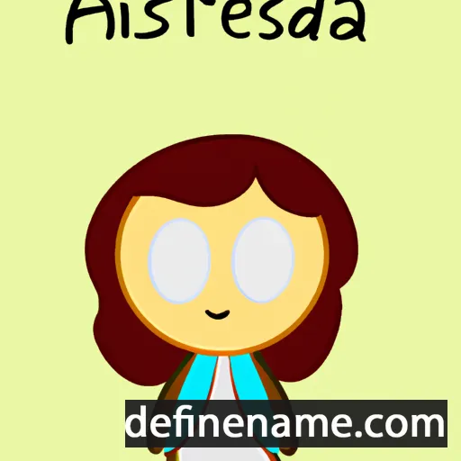 cartoon of the name Adrasteia