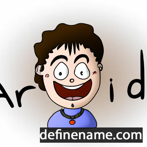 Adrià cartoon