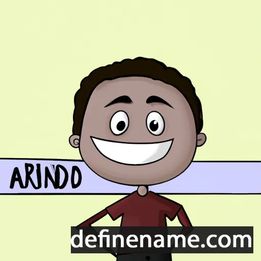 cartoon of the name Adriano