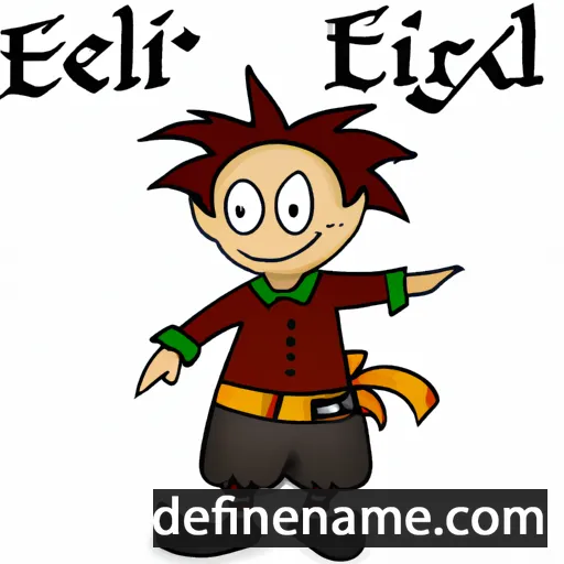 cartoon of the name Ælfstan