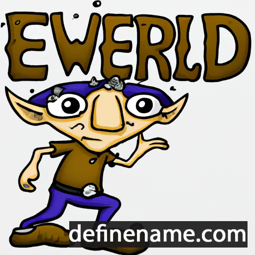 cartoon of the name Ælfweard