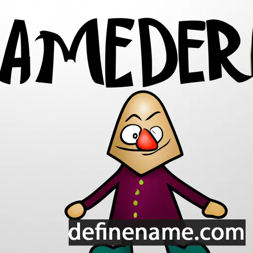 cartoon of the name Æðelmær