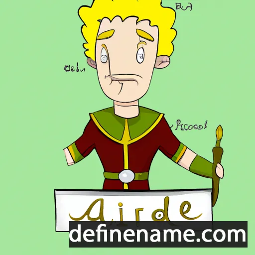 cartoon of the name Æðelric