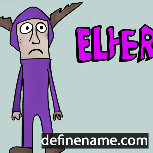 cartoon of the name Æþelbeorht