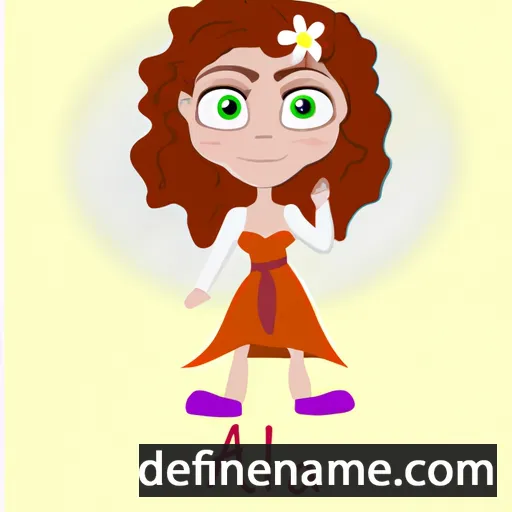 cartoon of the name Aelia