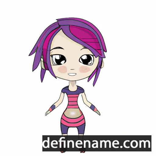 cartoon of the name Aelita