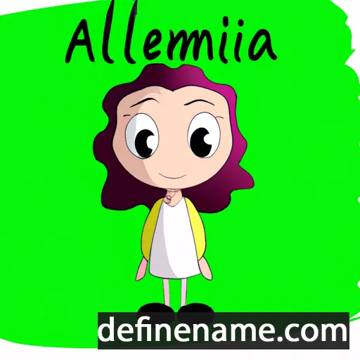 Aemiliana cartoon