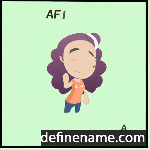 Afaf cartoon