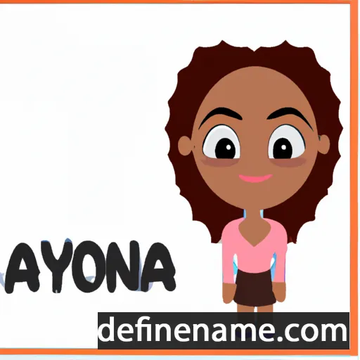 cartoon of the name Afonya