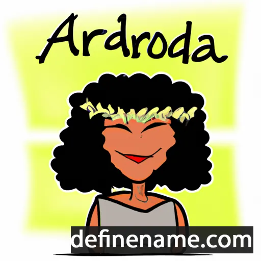 Afrodita cartoon