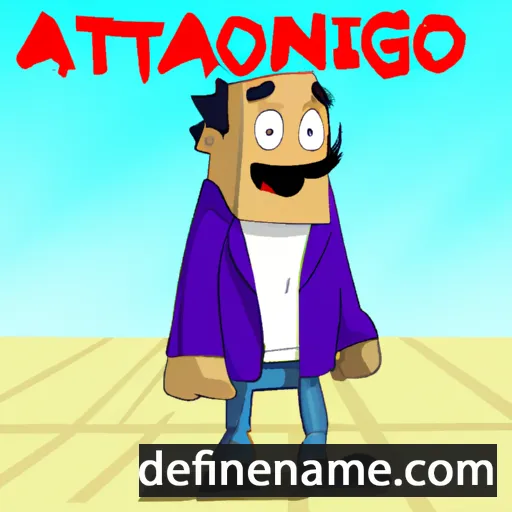 cartoon of the name Agatino