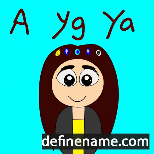 Aglaya cartoon